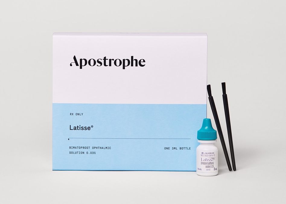 Get Latisse online through Apostrophe